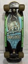 Valterra Skateboard Gargoyle 1986 Shred Heavy Wear Natural Patina Retro Vintage