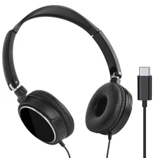 Headphones Noise Cancelling Business over Ear Headset Flexible Adjustable Stereo