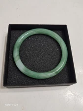 JADEITE NATURAL JADE Bangle Bracelet- Estate Find!