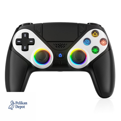 RGB Wireless Controller PS5 PC mit Back Paddles Turbo Makro Touch Pad 6-Achsen