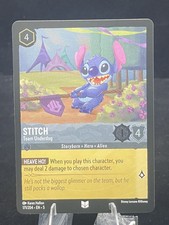 Disney Lorcana-Shimmering Skies-Stitch - Team Underdog- 171-Cold Foil Holo-NM