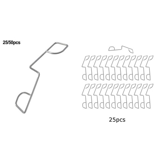 Easily Installable Stainless Steel Clips for Fences Set of Either Size - Picture 11 of 17
