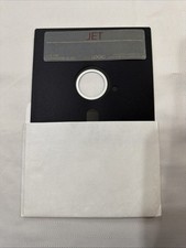 "Jet" by SubLogic - 1985 Videogame - Original Floppy Disk