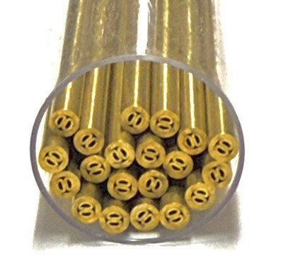 Multi-Channel Brass Tube 3.3MM OD X 12'' LONG - 2T Configuration