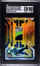 2023 Panini Gold Standard #217 Jaxon Smith-Njigba RPA Dual White Gold #/49 