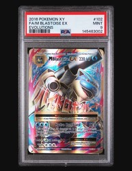 M Blastoise EX (Full Art) 102/108 XY Evolutions