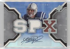 2007 SPx Auto Rookie Jersey Gold Holofoil 22/25 Anthony Gonzalez #192 Auto 1i0