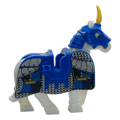 City Animals Medieval Warhorse for LEGO Building Blocks Sets