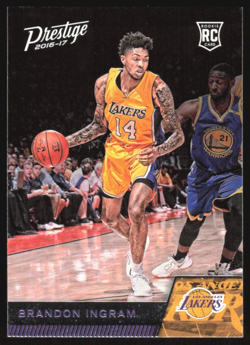 2016-17 Panini Prestige Brandon Ingram RC #152 Los Angeles Lakers