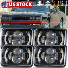 4pcs Fit Chevrolet Monte Carlo Ss 1980-1988 4x6 Led Headlights Hilo Beam Wdrl 4pcs Fit Chevrolet Monte Carlo Ss 1980-1988 4x6 Led Headlights Hilo Beam Wdrl