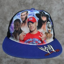 WWE Wrestling Superstars John Cena Undertaker Snapback Hat Kids Youth Size