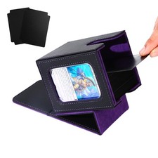 Deck Box for Commander Display Fits 100 Double Sleeved Cards TCG Case Pro