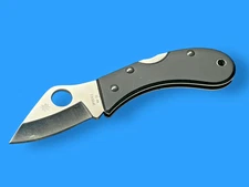Spyderco Co-Pilot CoPilot Black Aluminum Pocket Knife VG-10 Seki-City Japan