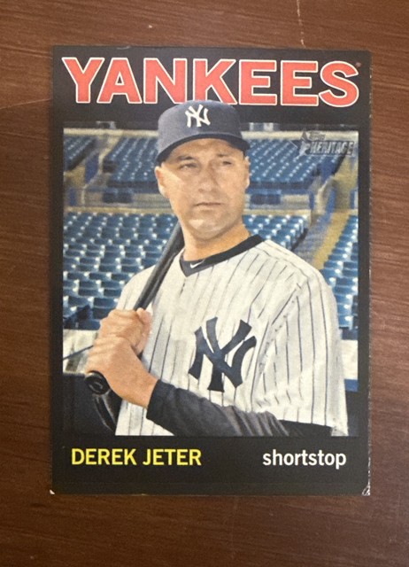 2013 Topps Heritage - Derek Jeter #190 Black
