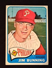 1965 Topps Baseball Card Set-Break #20 Jim Bunning EX-EXCELLENT 