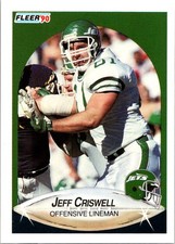 1990 Fleer #359 Jeff Criswell