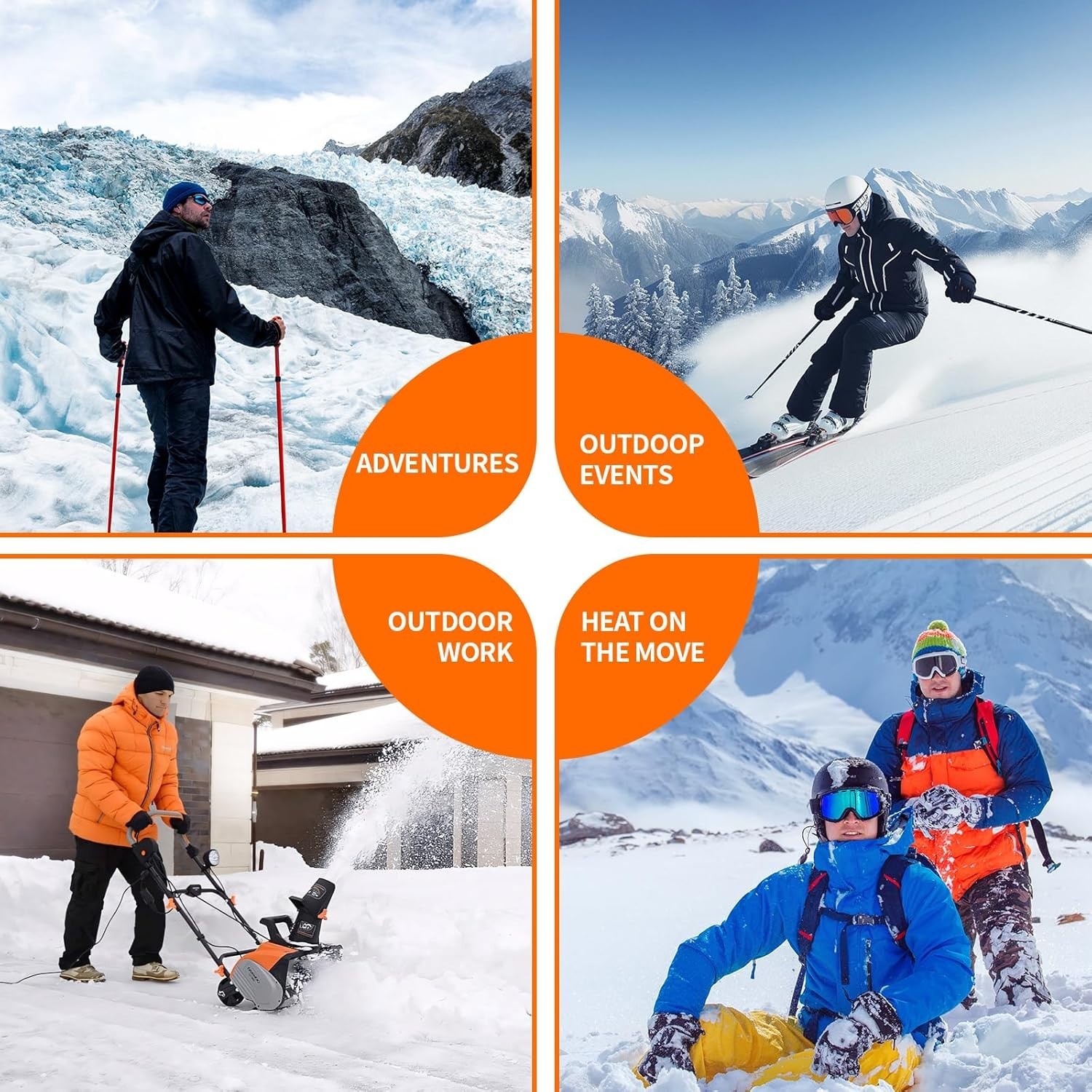 Hand Warmers Disposable - Up to 10 Hours of Heat - Super Long Lasting Air Act... thumbnail 9