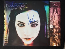 AMY LEE signed vinyl album EVANESENCE FALLEN 20TH ANNIVERSARY BAS COA Autograph