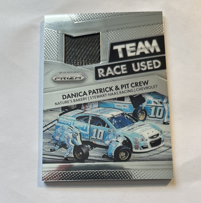 2016 Panini Prizm DANICA PATRICK #T-DP Race Used Material NICE!!