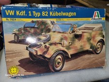 Italeri Vw Kdf 1 Type 82 Kubelwagen 2 Vehicles Model Kit 172 7024 Italeri Vw Kdf 1 Type 82 Kubelwagen 2 Vehicles Model Kit 172 7024