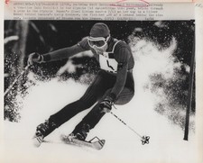 Rosi Mittermaier Austria Olympic Ski RARE 1976 - Original Press Photo
