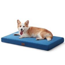 Orthopedic Dog Crate Bed Washable for Large Medium Dogs, Waterproof Pet Bed M...