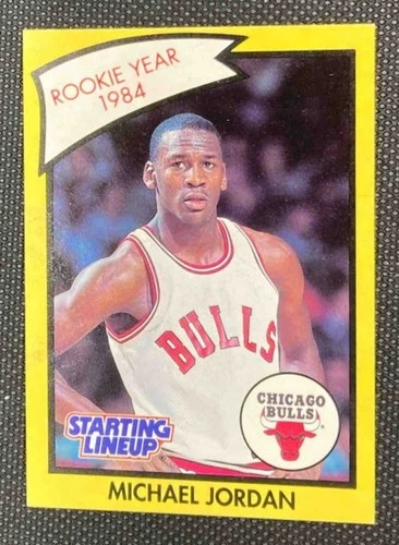 1990 Kenner Starting Lineup Cards Michael Jordan #5140504010 Bulls