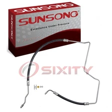 Sunsong Power Steering Pressure Line Hose for 2004-2007 Buick Rainier hi