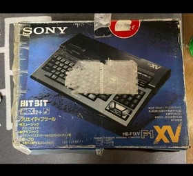 MSX2+ SONY HB-F1XV Personal Computer Boxed