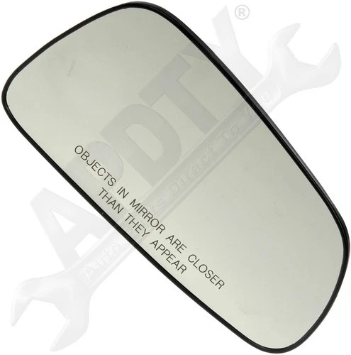 APDTY 67738 Non-Heated Plastic Backed Mirror Right