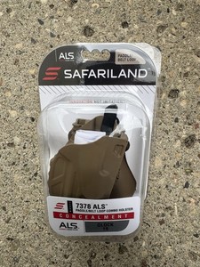 Safariland 7378 ALS Holster G19 Right Hand Paddle/Belt FDE. NSW Devgru CAG 
