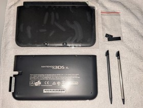 Nintendo 3DS XL Shell Replacement Original OEM Red Black White Restoration Kit