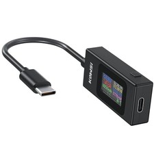 USB C Tester Power Meter Voltage Current Multimeter Display