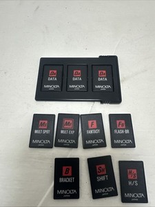 lot 10 Minolta (Camera Co.) Automatic Shift Card