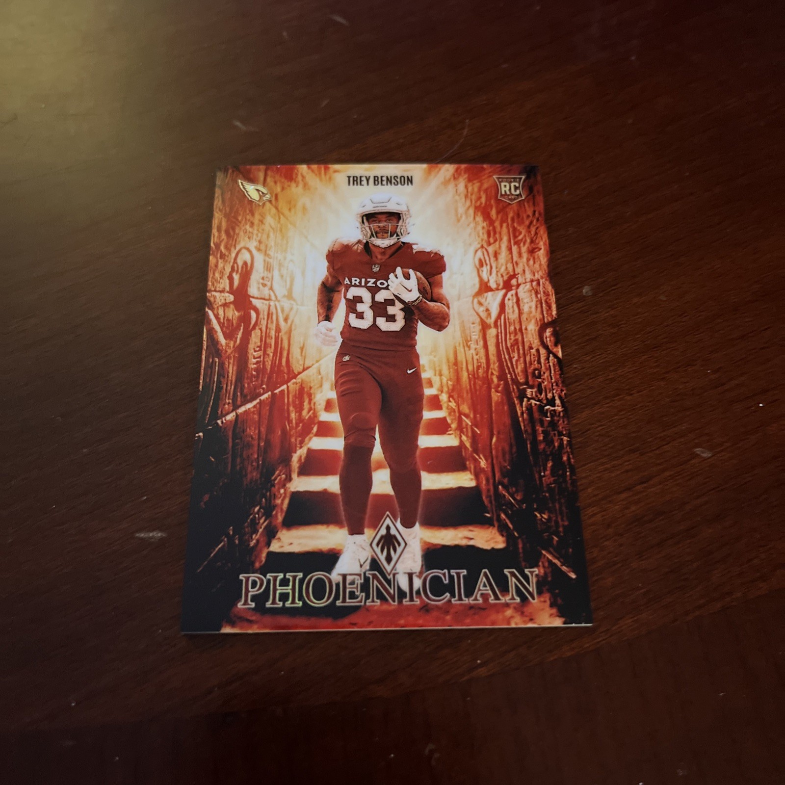 Trey Benson 2024 Panini Phoenix Phoenician PHO-TBN Case Hit SSP - Arizona Cards!