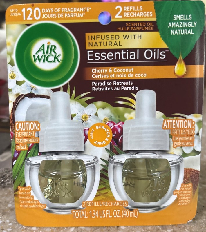 Air Wick Scented Oil Refills Plug-In Cherry & Coconut Paradise Retreat (2/PK)