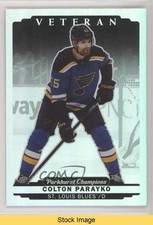 2022-23 Upper Deck Parkhurst Champions Rainbow Colton Parayko #108 READ 00jz