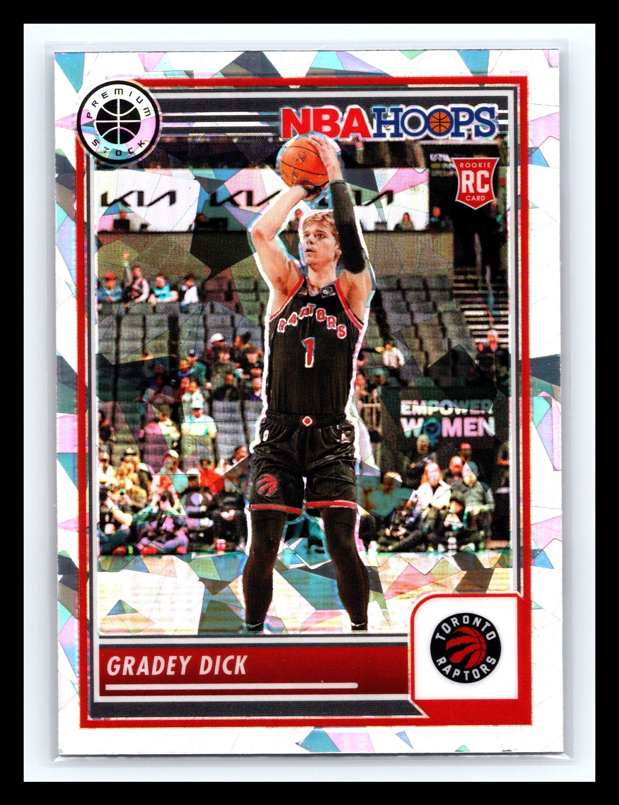 2023-24 Nba Hoops Premium Stock Gradey Dick #251 Ice Prizm (RC)