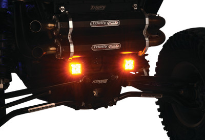 MOOSE OFFROAD For 3'' LED Light Pod - Amber MSE-LPKITA
