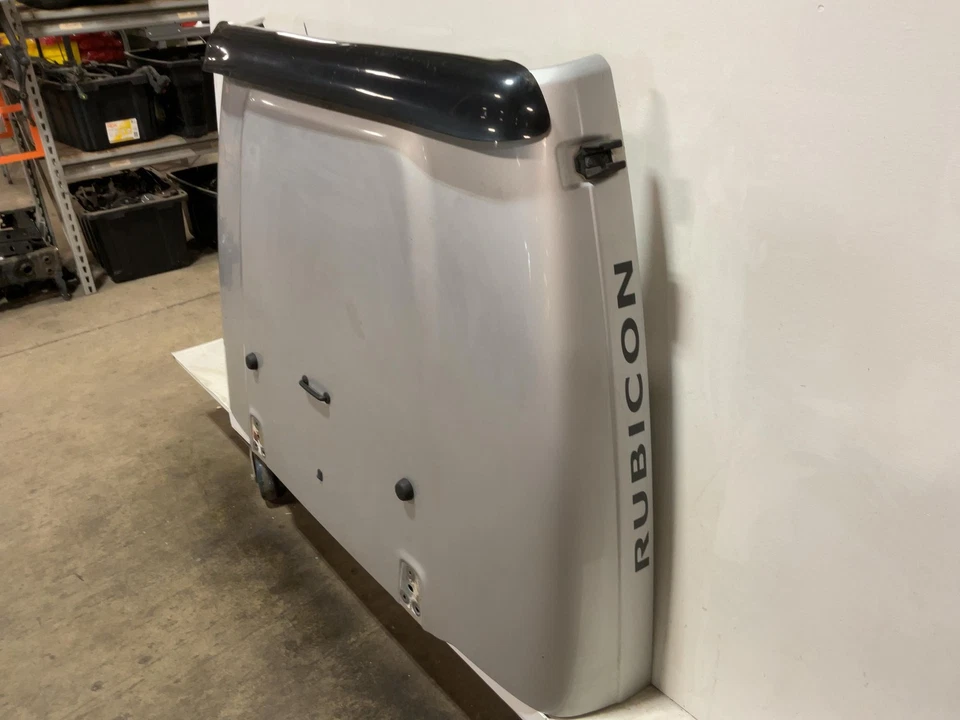 Jeep TJ Wrangler OEM capó plata brillante PSB 1997-2002 2003 2004 2005 2006 065247 Foto 3 de 4