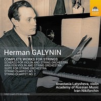 Herman Galynin - Galynin Works For Strings - Cd - G4Z