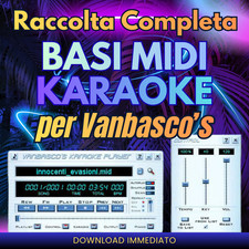 COMPLETE COLLECTION for VANBASCO Bases for KARAOKE MIDI UPDATED 2026 Email Sending