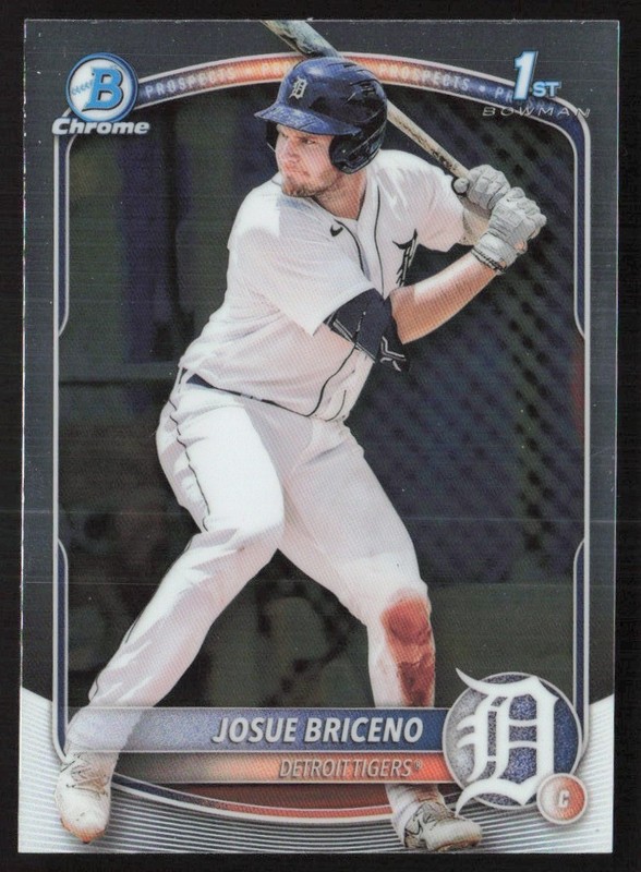 2025 Bowman Chrome Prospects Josue Briceno #BCP-13 GS1-1
