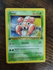Paras [1st Edition] #59 Prices | Pokemon Jungle | Pokemon Cards