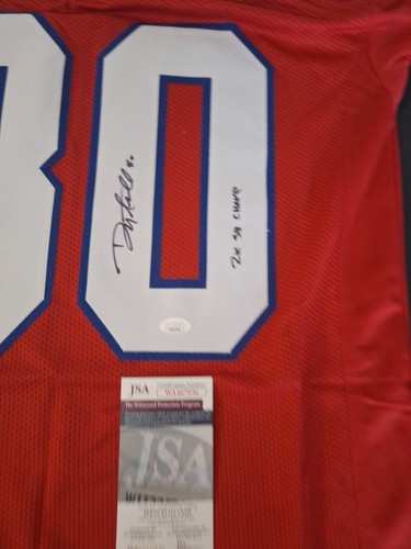 DANNY AMENDOLA SIGNED AUTOGRAPHED JERSEY WITH JSA COA NEW ENGLAND PATRIOTS - Picture 3 of 12