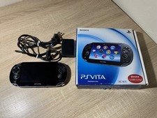 8285 Playstation PS Vita PCH-1100 Crystal Black TOP GETESTET