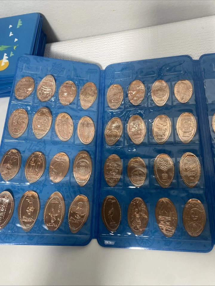 "Play in the Park" Pressed Coin Penny Book with 42 coins & 6 Star wars coins - Image 3 of 4