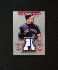 2004 Upper Deck Authentic Stars Jerseys Mike Piazza #AS-MI