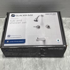 NeW- Glacier Bay Aragon Tub and Shower set in Chrome 1002 910 927 NIB