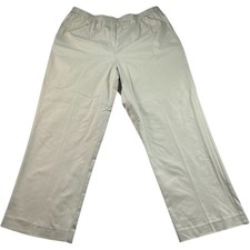 Alfred Dunner Pull On Pants Womens Size 16 Ta...